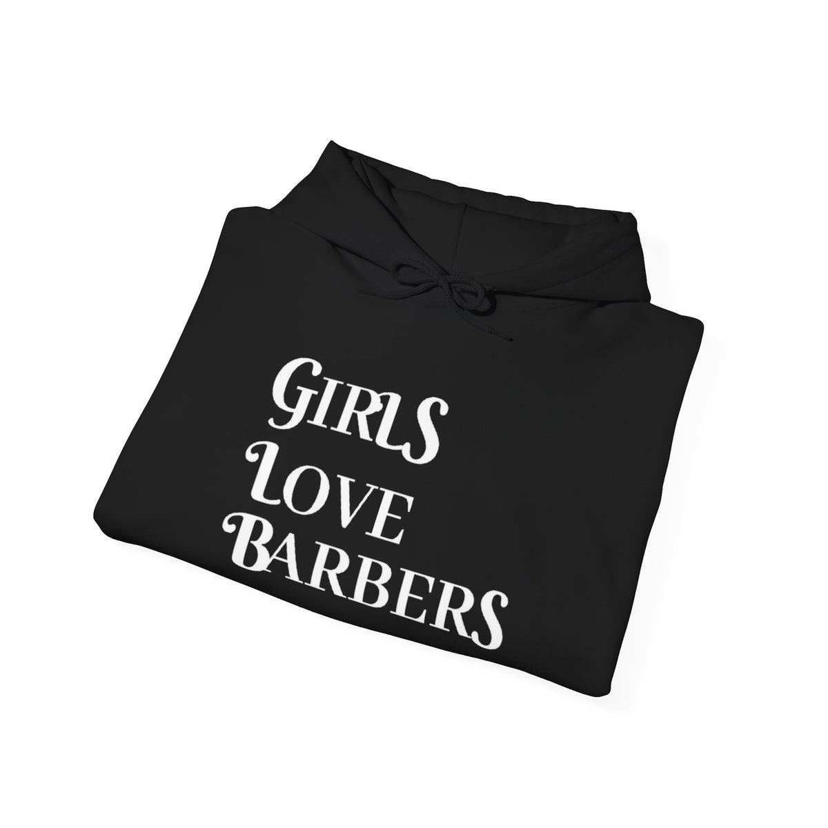 Luxury Girls Love Barbers hoodie black