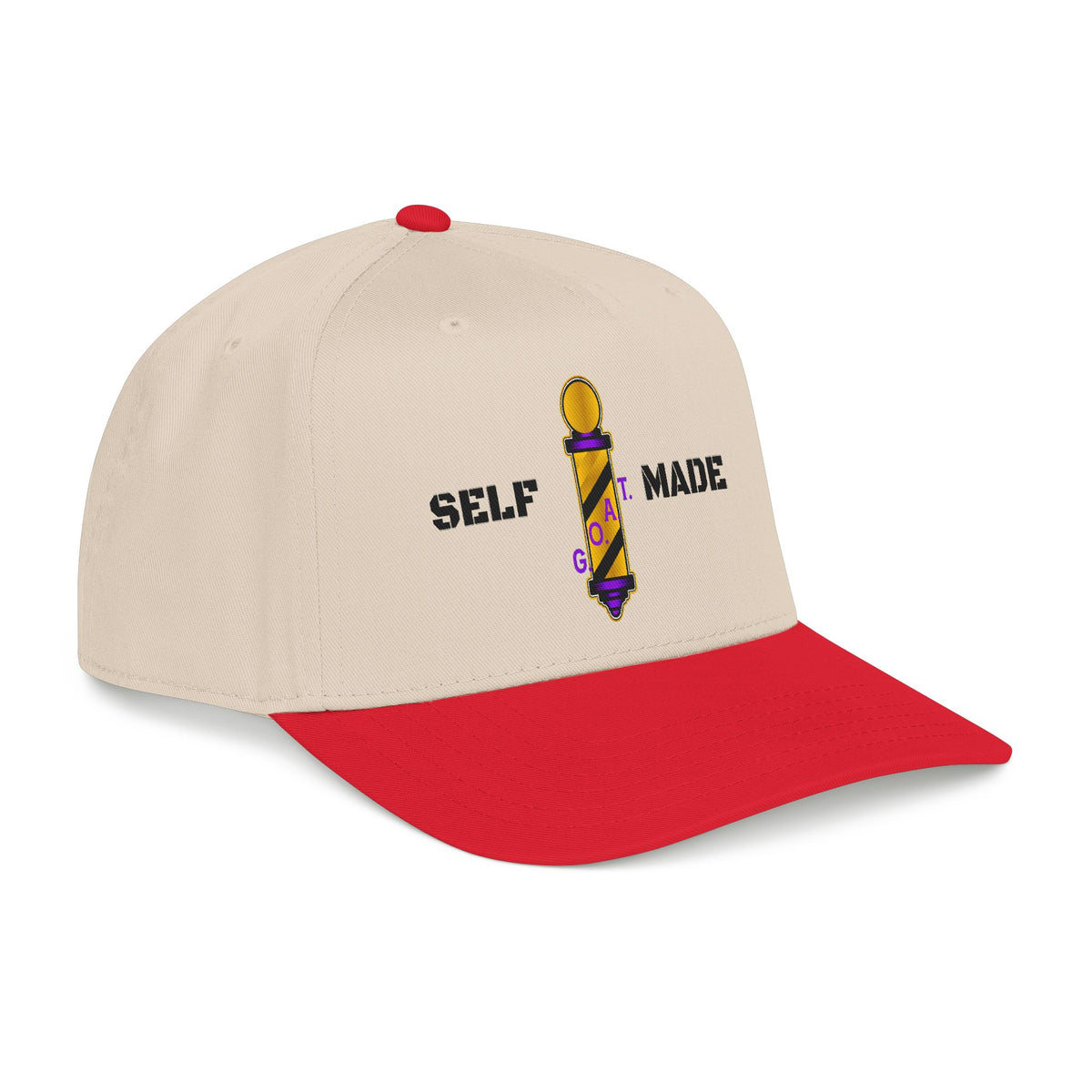 Luxury Self Made custom baseball hat (red)
