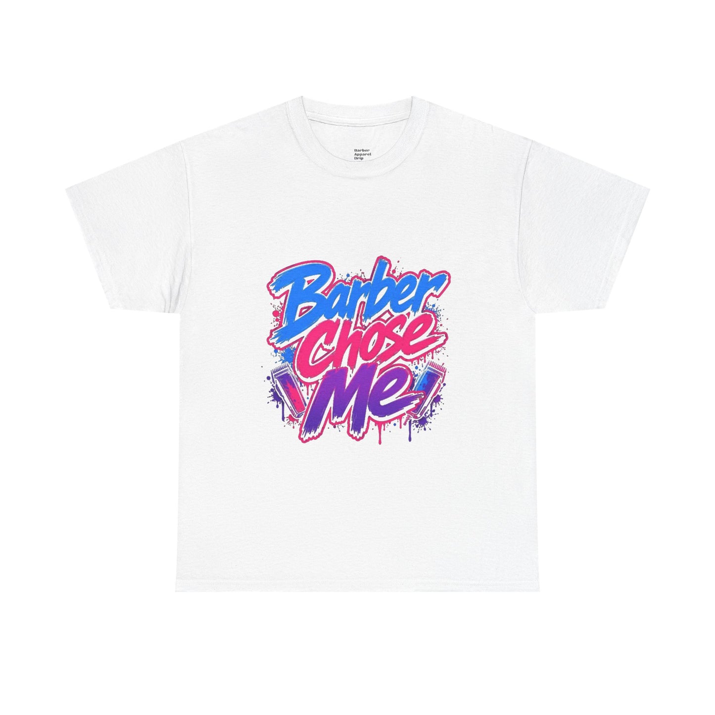 Luxury Barber Chose Me T shirt (white)