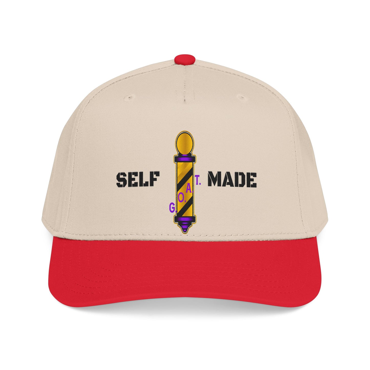 Luxury Self Made custom baseball hat (red)