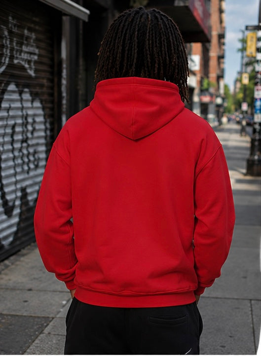 Girls Love Barbers Hoodie red