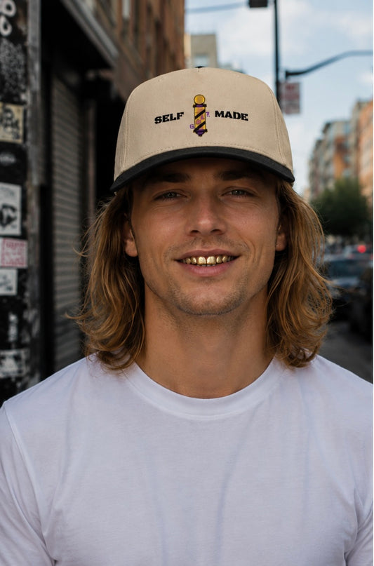 Luxury Self Made custom baseball SnapBack hat.