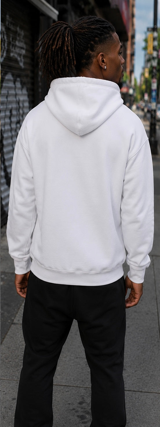 Luxury Girls Love Barbers hoodie (white)