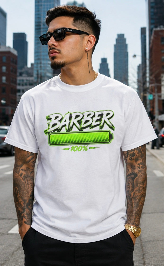Luxury Barber charge T shirt