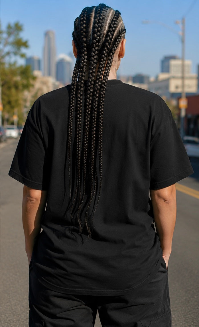 Luxury Barefoot Chose me T shirt (black)