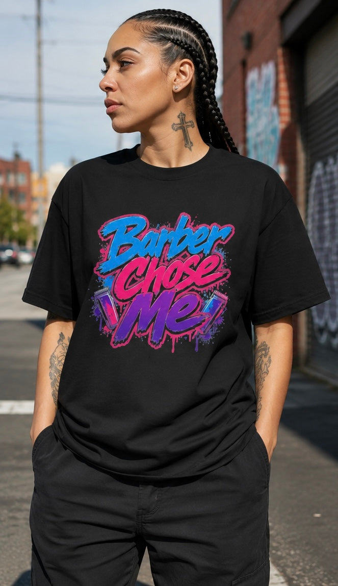Luxury Barefoot Chose me T shirt (black)