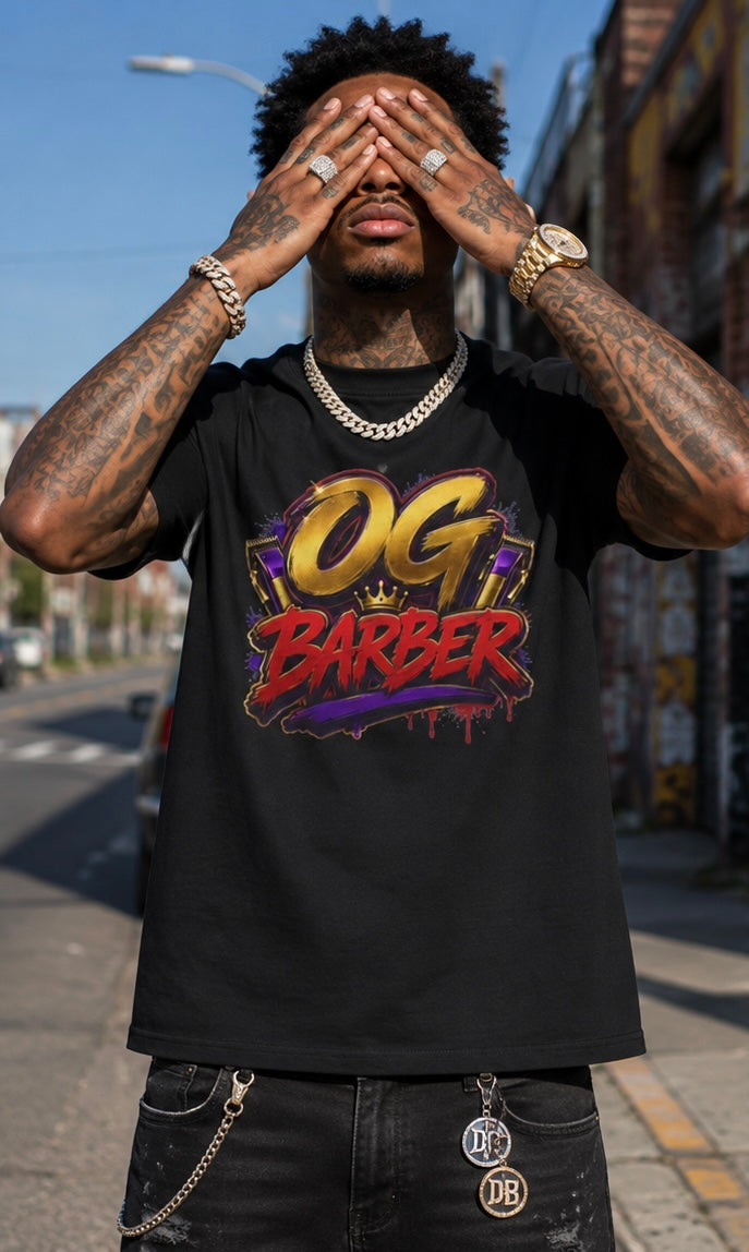 luxury OG barber T shirt
