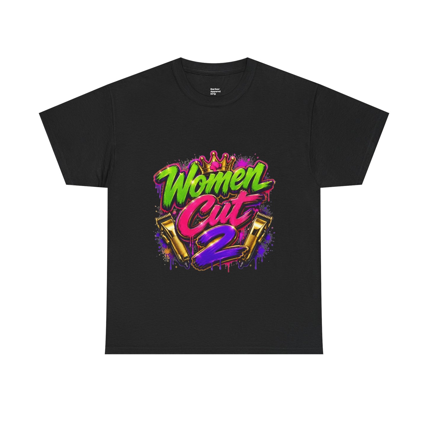 Luxury Women cut too T shirt (black)
